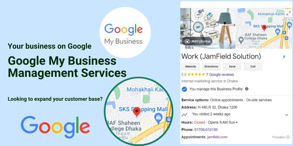 Google My Business Management Services