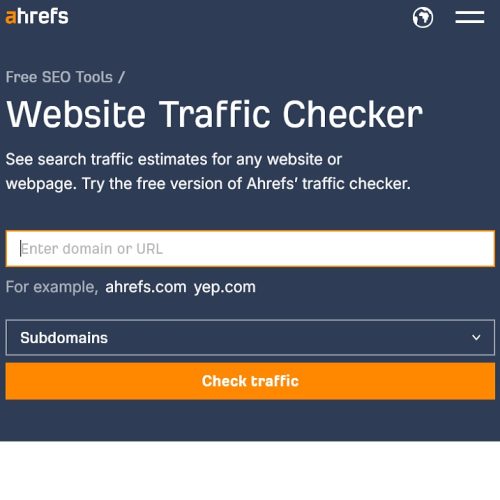 How to check competitor website traffic