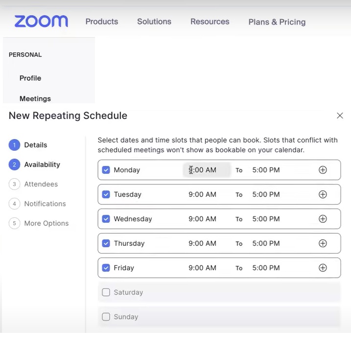 Scheduling made easy with Zoom Scheduler