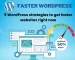 5 WordPress Strategies to Get a Faster Website